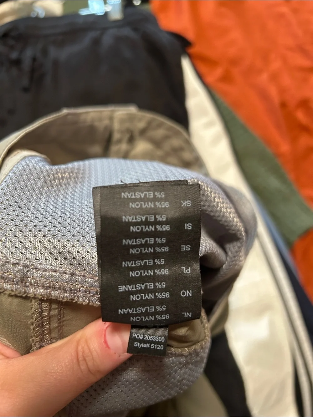 Kuhl Renegade Men’s Outdoor Pants 36x32 Olive Gray Stretch Hiking Travel